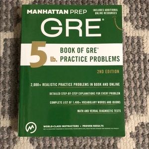 Manhattan Prep GRE 5 lbs of GRE Practice Problems